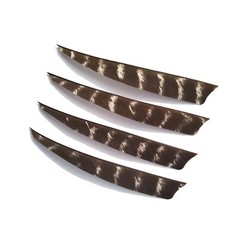 5in Archery Arrow Feather Fletches Right Left Wings Natural Turkey Fletching DIy