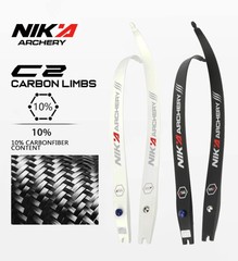 ILF Recurve Bow Limbs H25-68″ Carbon 12-50LBS Archery Hunting Target Sports