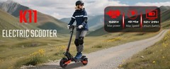 1600W Foldable Electric Scooter, 11» Off Road 40MPH 34 Miles Commuter E-Scooter