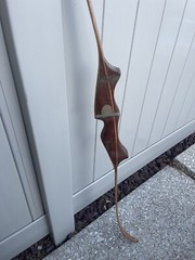 Vintage Archery Hunter Recurve Bow for left hand shooters. No string included