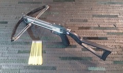 NcStar Crossbow With Adjustable Sight, Compass & Bolts