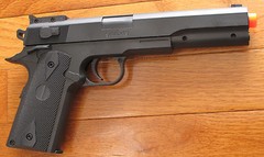 Airsoft Spring Pistol COLT M1914 Style Shoot at 230 FPS