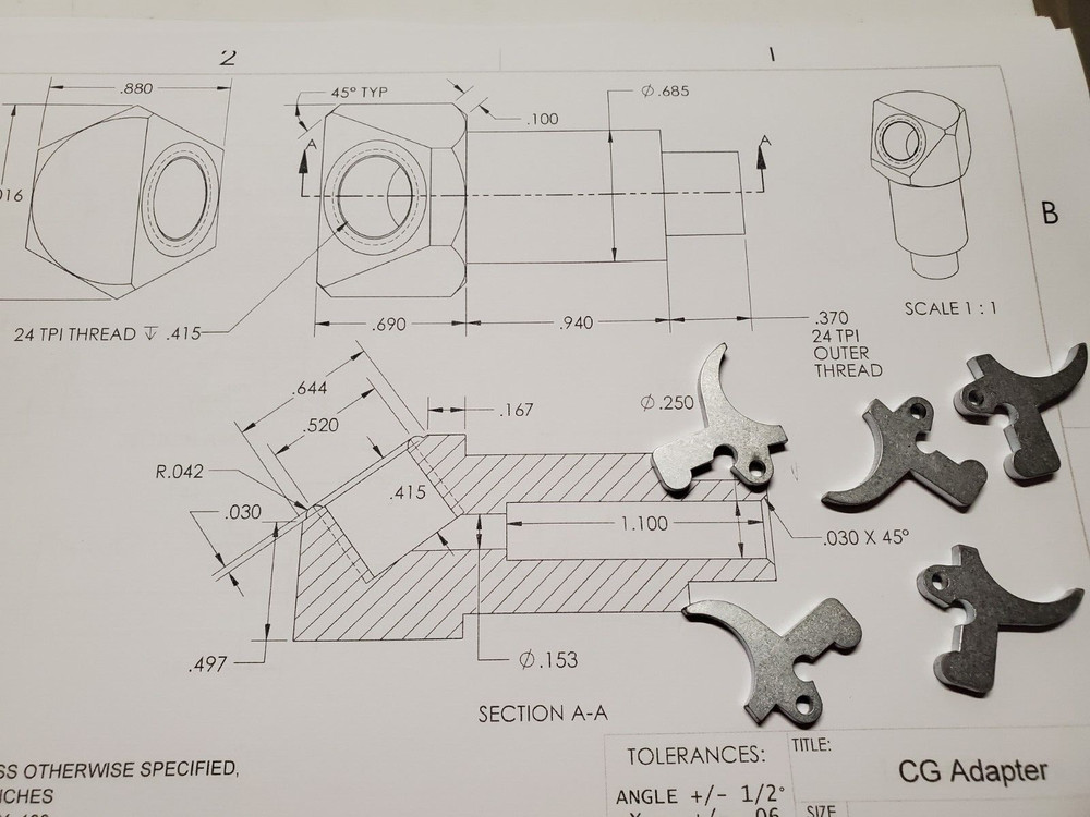 Benjamin 130,132,137 pistol steel trigger
