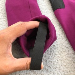 TuffRiders Starter Pull On Breeches Jodhpurs Unisex Kids 10 Blue Plum Equestrian