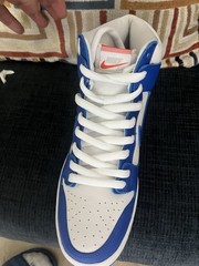 Nike SB Dunk High Pro ISO Kentucky Blue/White Skate Shoes, Men’s US 11 M