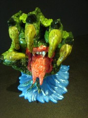 THE CREATURE From Black Lagoon Custom Kidrobot Santa Cruz Screaming Hand Figure