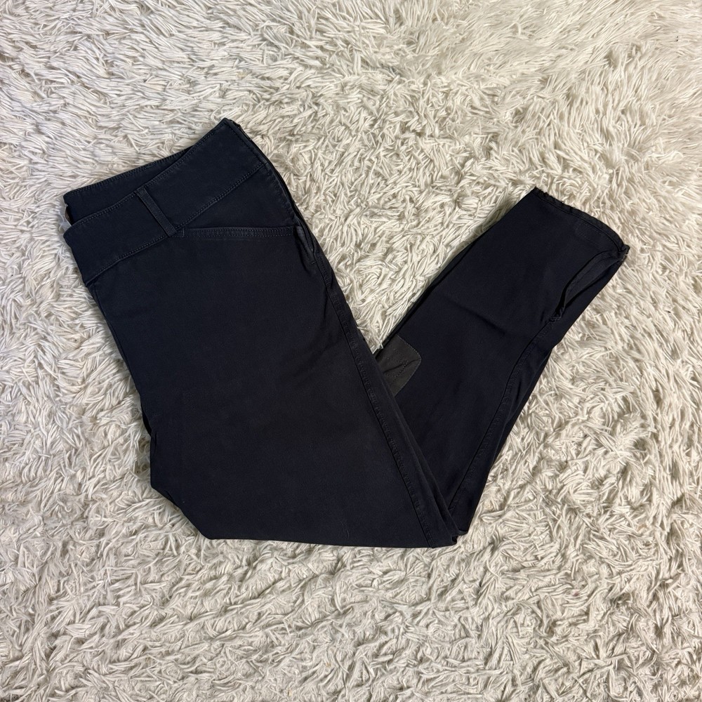Women’s Size 34R Black Tailored Sportsman Knee Patch Horseback Riding Breeches