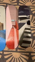 Chocolate Skateboards Minimalism Series Desk Set of 6 New (2018) Wall Hangers