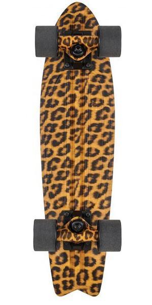 New Globe Bantam Graphic ST Leopard Complete Skateboard – 23in x 6in