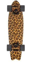 New Globe Bantam Graphic ST Leopard Complete Skateboard – 23in x 6in