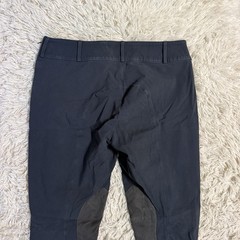 Women’s Size 34R Black Tailored Sportsman Knee Patch Horseback Riding Breeches