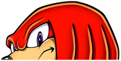 Peeker Sonic the Hedgehog Tails Shadow Rouge Knuckles Amy Dr Vinyl Decal Sticler