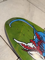 Schmitt Stix Chris Miller Cat 9.8 Skateboard deck. Brand New!