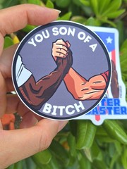 80s Action Movie Sticker bundle