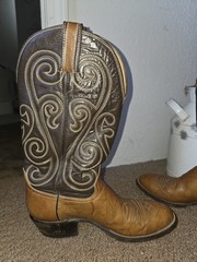 Vintage Hondo Cowboy Boots 9B