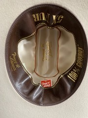 Tony Lama Wool 5X Fur Cowboy Hat Beige Size 6 3/4 Unworn