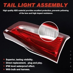 Tail Light Assembly Inner Compatible with Chevy Equinox Right Passenger Side