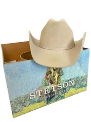 Stetson Skyline 6X Silverbelly Felt Cowboy Hat w/ Original Box (7 1/8)
