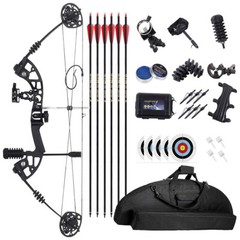 Compound Bow Archery For Adults,0-760 Lbs Draw Weight,19″-30″Draw Length 320fps