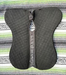 Total Saddle Fit – English – SQUISH PAD – Dressage – Medium (17.5-18″) – Black