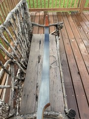 Vintage Damon Howatt Hunter Recurve Archery Bow AMO 62” 65# Right Handed Martin