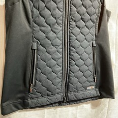 Kerrits Vest Womens Size XS Black Quilted Equestrian Riding Zipper Front