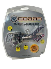 Cobra Bushwhacker 3-Pin Sight: .019″ Pins Muddy Girl Pink Camo C-674 MG NEW