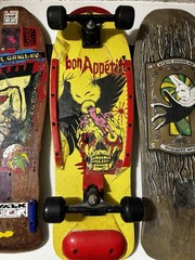 Vintage Skateboard Rare No Nos No Og Yes God Yes Spin Off