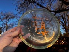 2010 Crystal Z Challenger Discraft Limited ICE Aliens New Disc Golf OOP #6019