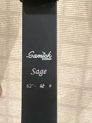 Samick Sage Takedown Recurve Bow 62″ 50lb 28″ Right Hand. TRUGLO 3 pin sight