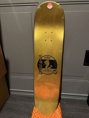 Santa Cruz Gold Gyarados Skateboard Deck (Pokémon) 1 of 50 in the ENTIRE WORLD