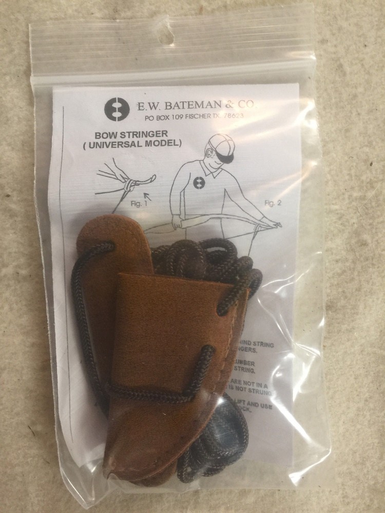 E. W. Bateman Bow Stringer Tip to Limb Model Longbow or Recurve