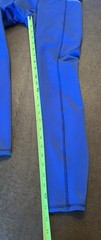 Riding Sport By Dover Saddlery Silicon Riding Tights Pockets Blue Medium