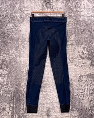 Dover Saddlery Riding Pants 26 Womens Full Seat Breeches Blue Denim