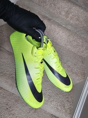 Nike Zoom Ja Fly 3 Volt Mint Foam Track Field Spike DR9956-700 Sz 8 RARE