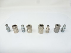 NEW Paintball High Pressure Quick Disconnect fill nipple fitting Set 1/8″ NPT