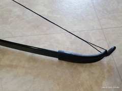 Recurve Bow 57″ Inch Longbow with a 16″ Inch Ambidextrous Handle