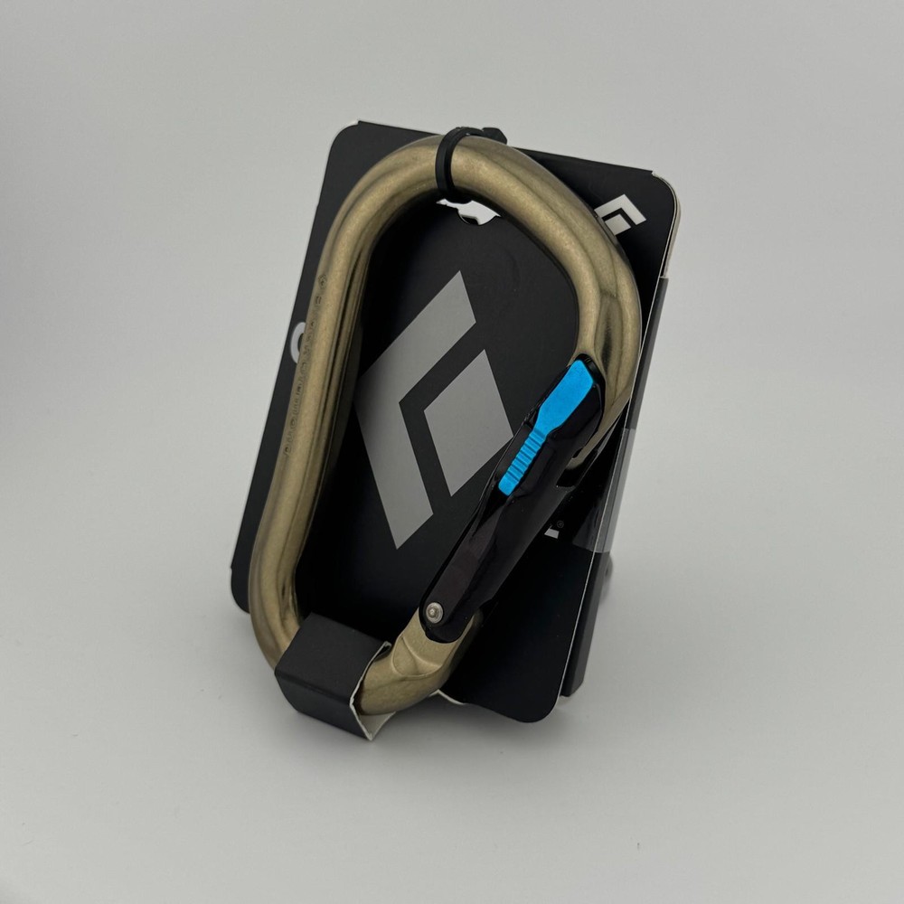 New, Unused, Black Diamond RockLock Magnetron Carabiner (Light Blue)