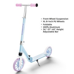 Kick Scooter for Kids Ages 6-12,Teens & Adults, Youth. Lightweight Aluminum K…