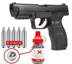 Umarex 9XP Air Pistol .177 Cal, CO2 Blowback w/ BB Jug & CO2 Bundle (2252107)