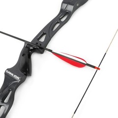 35″ Archery Pure Carbon Arrows SP500 600 5″ Turkey Feather Recurve Bow Hunting