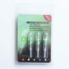 6Pcs Automatically Archery Arrow Lighted Nock for ID 6.2mm/7.62mm Crossbow Bolt