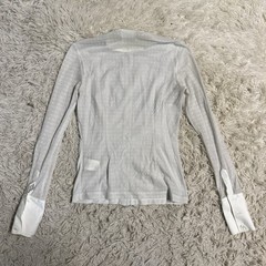 Women’s XXS White Cavalleria Toscana Long Sleeve Horseback Riding Show Shirt