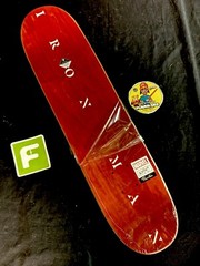 RARE SIGNED Primitive Marvel Moebius Iron Man Paul Rodriguez Skateboard Deck