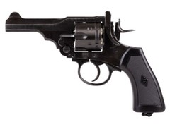 Webley MKVI CO2 Pellet Revolver, Battlefield Finish, 4″ by Webley & Scott Ltd.