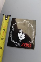 ZERO Skateboards Gothic Punk Souxie Banshees Z3A Vintage Skateboarding STICKER
