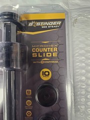 Bee Stinger MicroHex 10″ Counter Slide Stabilizer W/ Countervail Black NEW