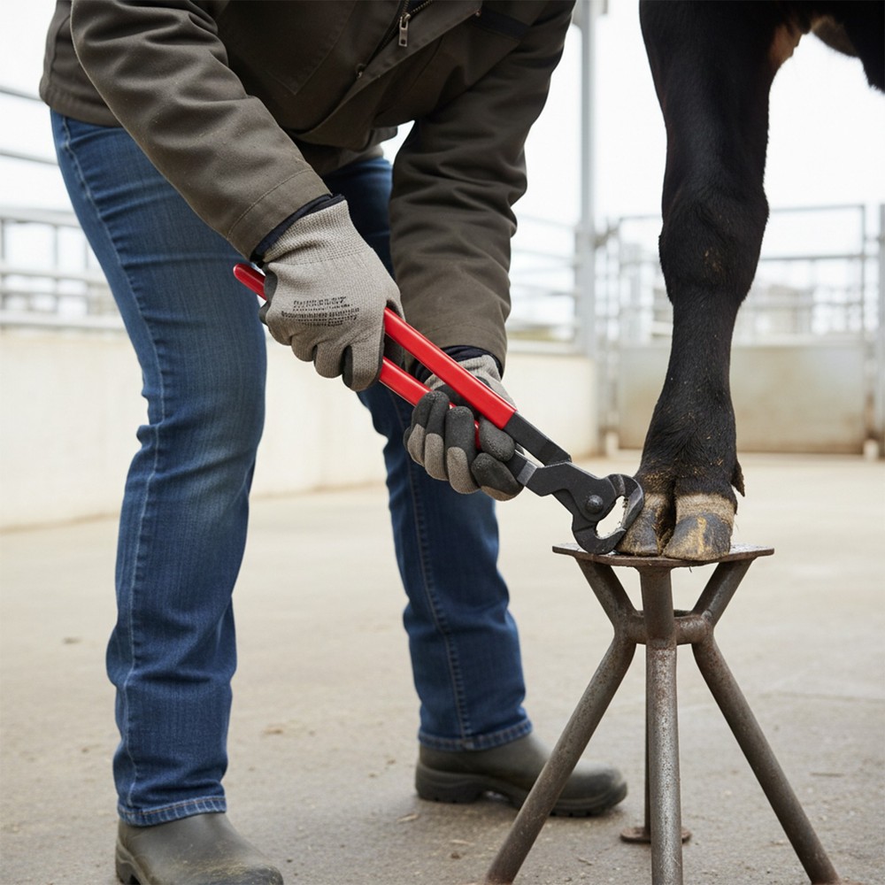 1 Piece Steel Hoof Farrier Tool Heavy Duty Farrier Nipper Horse Hoof Nipper