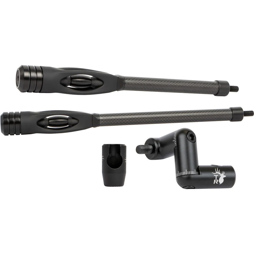 Trophy Ridge Seismic Stabilizer Combo 12.10 Black 12 in./10 in.