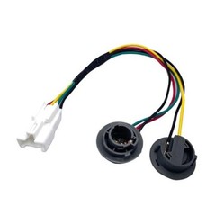 Taillight Socket Wire Harness, Rear Tail Light Lamp Rear Socket Wire Harness